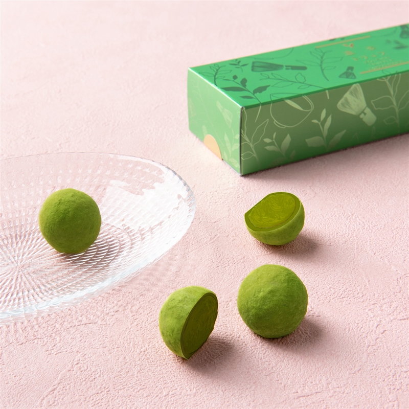 宇治抹茶ボンボン 濃茶トリュフ 4個入