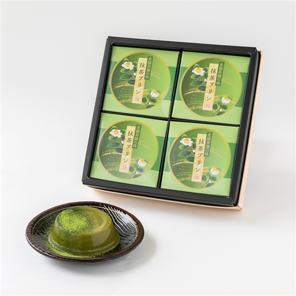 抹茶プリン 4個入詰合せ