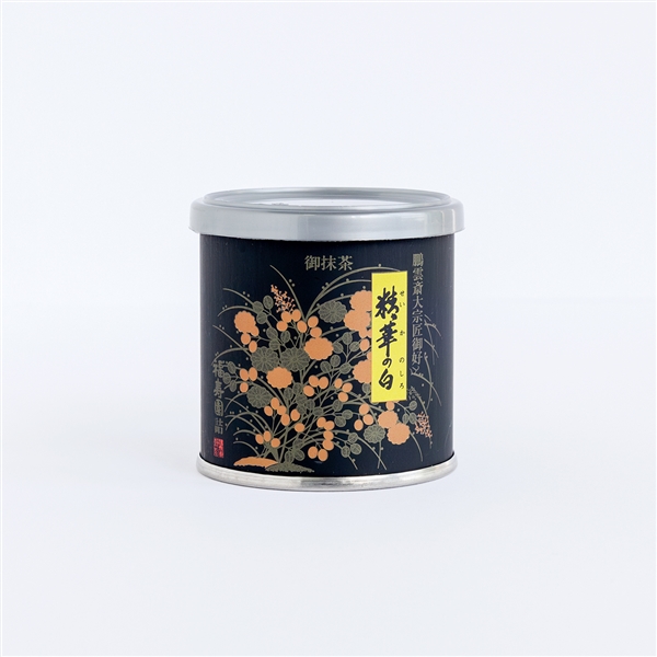 鵬雲斎宗匠御好 御抹茶 精華の白 20g缶入