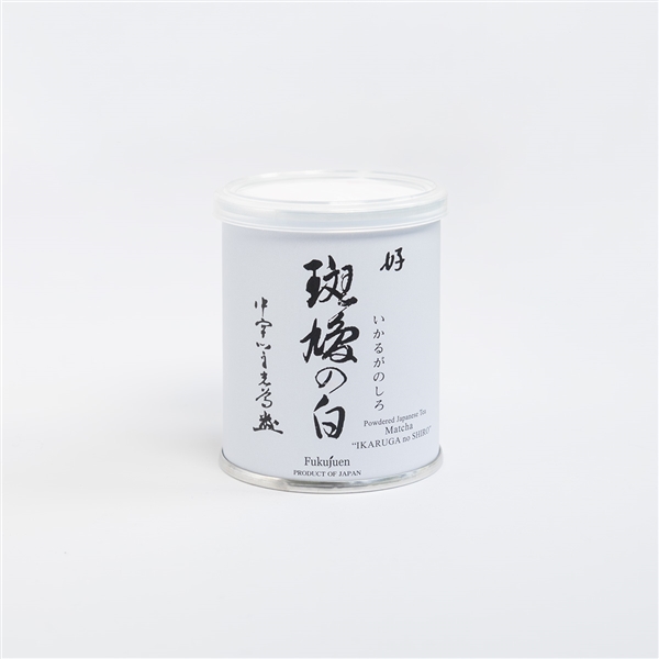 抹茶 斑鳩の白 40g缶入