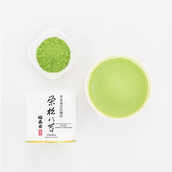 坐忘斎宗匠御好 御抹茶 栄松乃昔 100g缶入