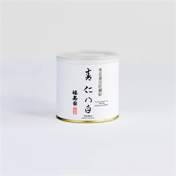 坐忘斎宗匠御好 御抹茶 青仁乃白 100g缶入