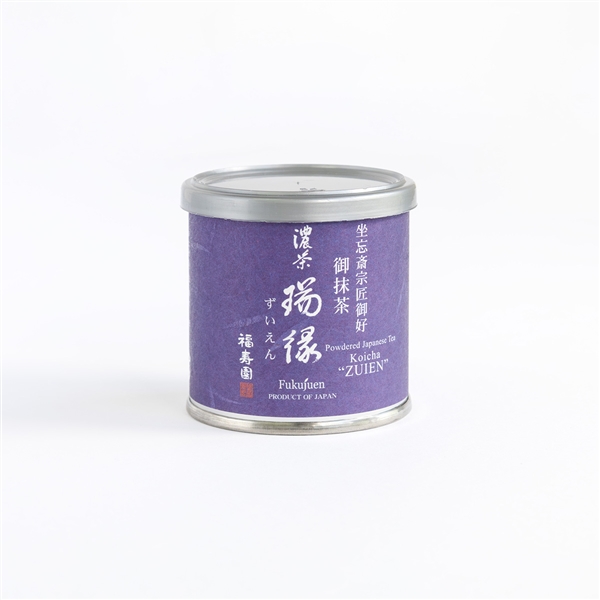 坐忘斎宗匠御好 御抹茶 濃茶瑞縁 20g缶入