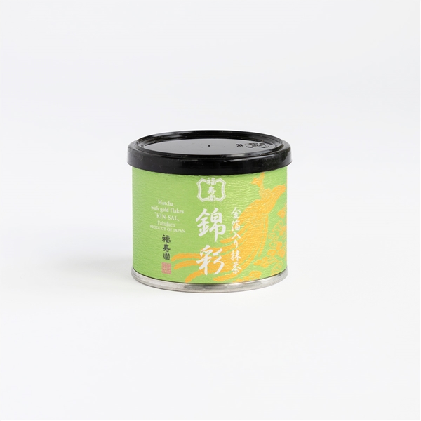 金箔入り抹茶 錦彩 15g缶