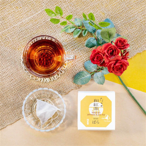 ばら和紅茶ティーバッグ 3g×5袋入箱