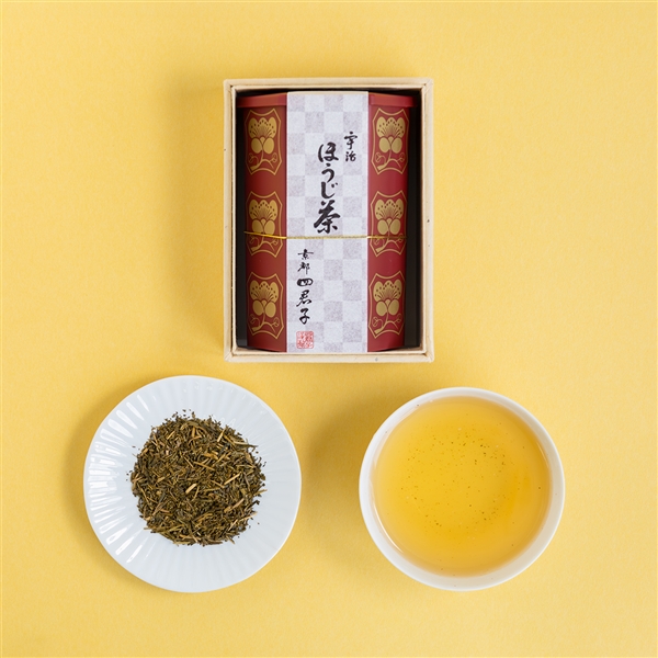 四君子 ほうじ茶 梅 50g筒入