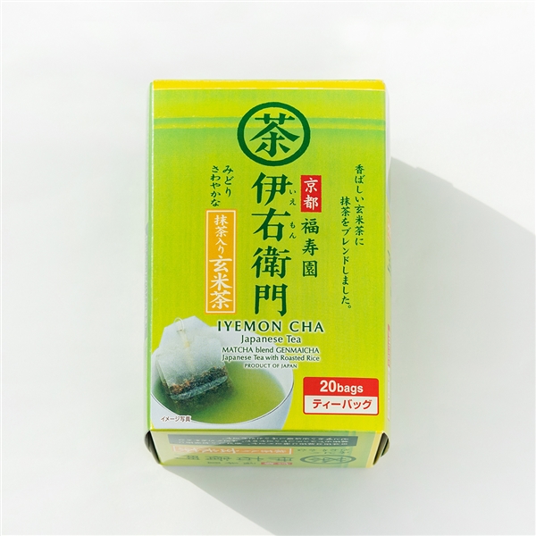 伊右衛門 抹茶入り玄米茶ティーバッグ 2g×20袋入