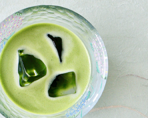 夏のひとときに　冷たい抹茶を楽しもう