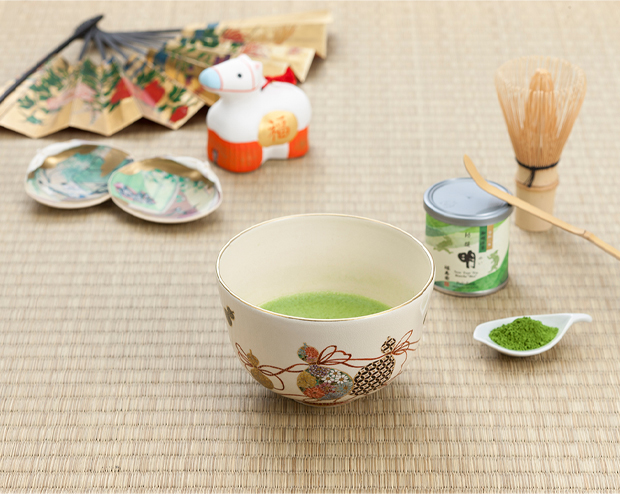 抹茶とともに新しい年の幕開けを